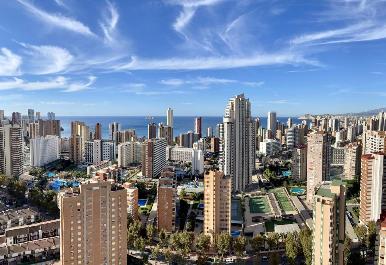 Ferienwohnung Playa Azul Benidorm 28Th Floor Exterior foto